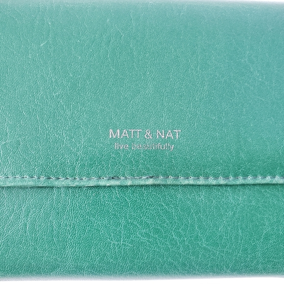 Matt & Nat Mercer Green Wallet - Picture 4 of 5